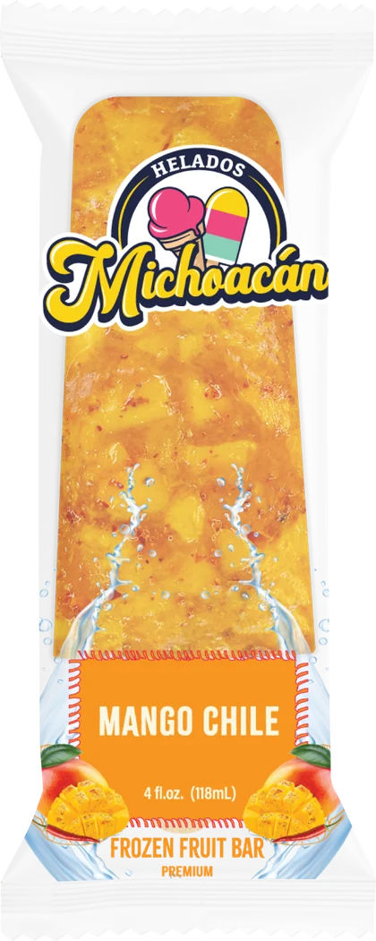 Helados Michoacán Mango Chile frozen fruit bar