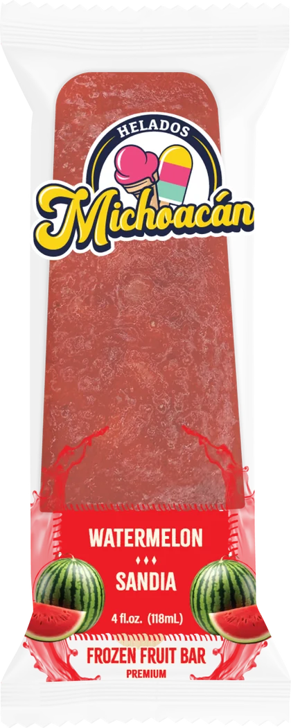 Helados Michoacán Sandía (Watermelon) frozen fruit bar