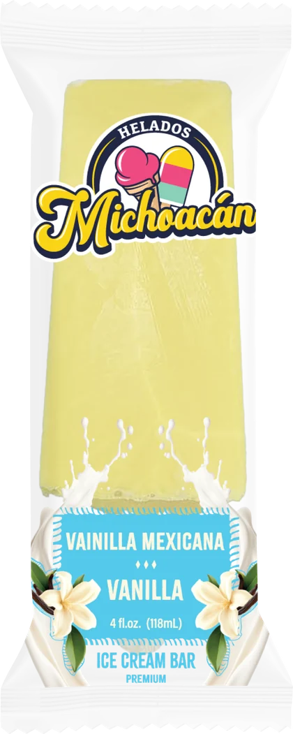 Helados Michoacán Vainilla Mexicana (Vanilla) ice cream bar